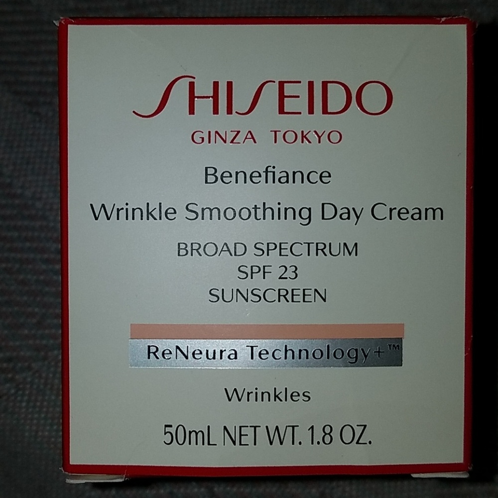 Shiseido benefiance wrinkle smoothing day cream